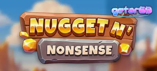 Suasana tambang emas yang penuh aksi dalam permainan slot Nugget n’ Nonsense
